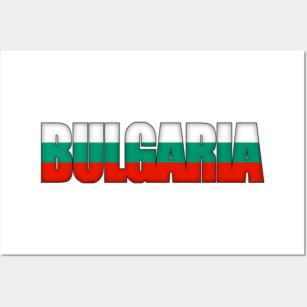 Bulgaria Wall Art by SeattleDesignCompany